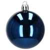 Bombki choinkowe 77 szt. granatowy zestaw choinkowy