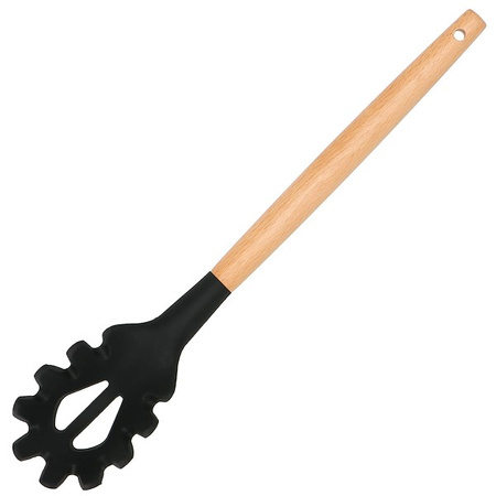 Przybory kuchenne 12 szt. akcesoria do kuchni silikonowe czarne