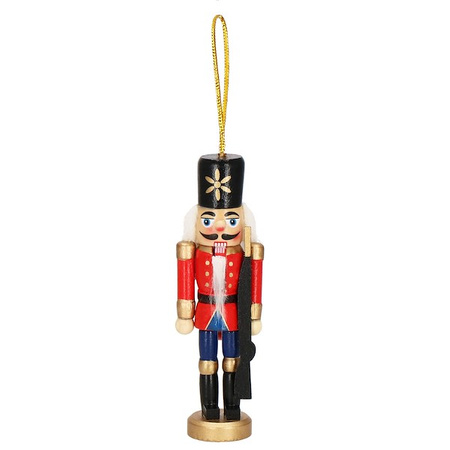 Zawieszka choinkowa 6 szt. dziadek do orzechów 12 cm świąteczna ozdoba multikolor