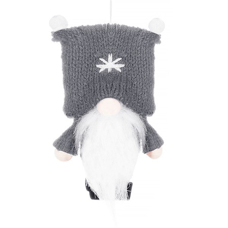 Świąteczne skrzaty 8cm ozdoba świąteczna, krasnal świąteczny, gnom zestaw 6 szt.