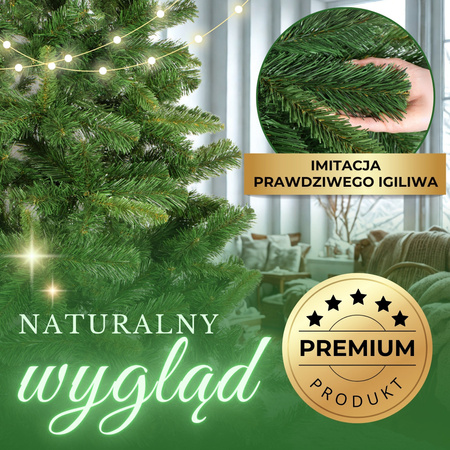 Choinka sztuczna 150 cm jodła zielona Vera choinka jak żywa