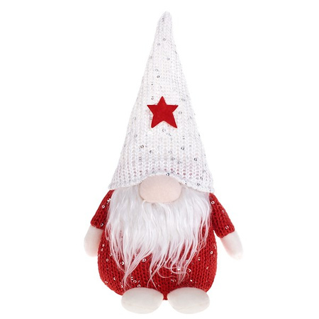 Pan skrzat 28 cm ozdoba świąteczna, krasnal świąteczny, gnom