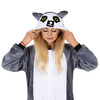 Piżama jednoczęściowa kigurumi damska kombinezon lemur rozmiar S