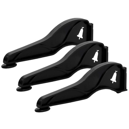 Choinka sztuczna jodła 180 cm czarna nowoczesna, ze stojakiem