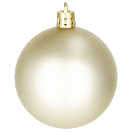 Bombki choinkowe 20 szt. ozdoby świąteczne zestaw szampański