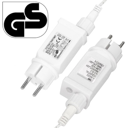 Kurtyna świetlna 92 led girlanda gwiazdki, lampki wewnętrzno-zewnętrzne sople zimny biały