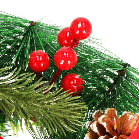 Wieniec świąteczny ozdoba na drzwi wianek 30 cm