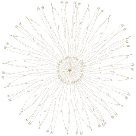 Lampki choinkowe eksplodująca gwiazda 100 LED multikolor