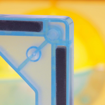 Klocki magnetyczne tory, tunele kulkowe, kulki LED zestaw klocków konstrukcyjnych 66 szt. wielokolorowe