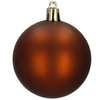 Bombki choinkowe 20 szt. ozdoby świąteczne brązowe