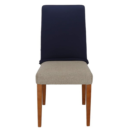 Pokrowiec na krzesło uniwersalny granatowy