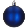 Bombki choinkowe 33 szt. ozdoby świąteczne zestaw z gwiazdą granatowe