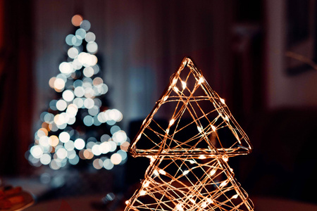 Lampki choinkowe druciki na szpuli 1000 LED biały ciepły wewnętrzno-zewnętrzne