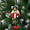 Zawieszka choinkowa 4 szt. dziadek do orzechów 13,5 cm świąteczna ozdoba multikolor
