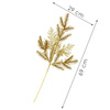 Gałązka świąteczna sztuczna dekoracja do stroika 69 cm złota