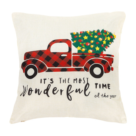 Świąteczki poszewki 40x40cm 4 szt. na poduszkę jaśka dekoracyjne bożonarodzeniowe