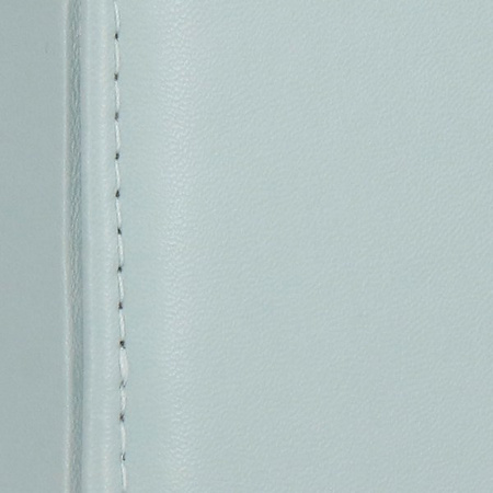 Kufer, szkatułka na biżuterię ekoskóra 11,5x8,5x5,5 cm błękitny z przegródkami