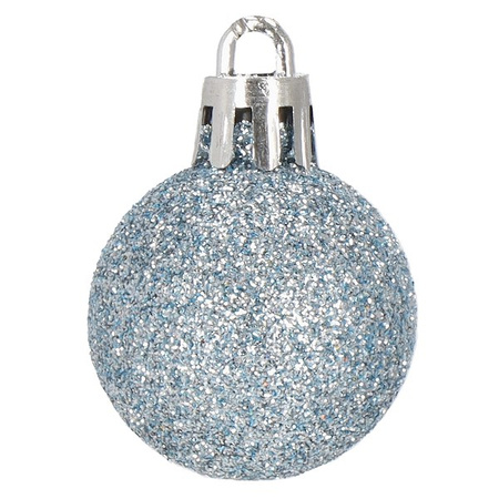 Bombki choinkowe 54 szt. ozdoby świąteczne zestaw 3cm