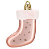 Bombki choinkowe 77 szt. rose gold zestaw choinkowy