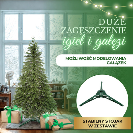 Choinka sztuczna 120 cm premium świerk PE choinka jak żywa