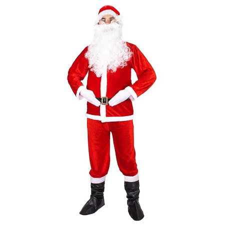 Strój Świętego Mikołaja lux zestaw