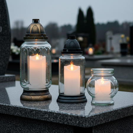 Świeczki na baterie 6 szt. 13,5 cm świece LED z ruchomym płomieniem, do stroików świątecznych