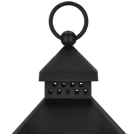 Lampion kominek LED 10,5x10,5x22,5 cm oświetlenie dekoracyjne, świąteczne