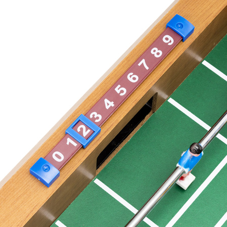 Piłkarzyki, drewniany stół do gry w piłkę nożną 69x35 cm gra dla dzieci