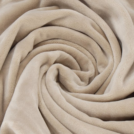 Pokrowiec na krzesło uniwersalny ciemny beżowy