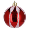 Bombki choinkowe 72 szt. ozdoby świąteczne czerwony