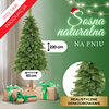 Choinka na pniu 220 cm sztuczna sosna naturalna jak żywa