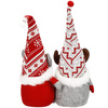 Skrzat 50 cm ozdoba świąteczna 2 szt. renifer krasnal świąteczny, gnom 