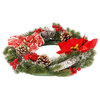 Wieniec świąteczny ozdoba na drzwi wianek 40 cm