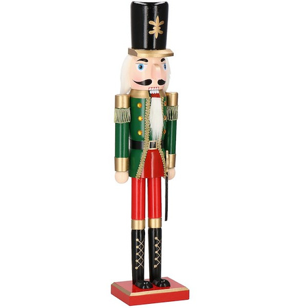 Dziadek do orzechów 60 cm drewniany żołnierzyk multikolor, figurka świąteczna