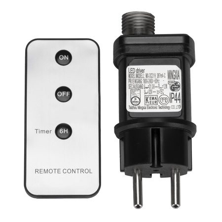 Lampki zewnętrzne 2,5m PRO 50 LED kurtyna świetlna, sople IP65 ciepły biały + zimny biały flash, pilot z funkcją timer