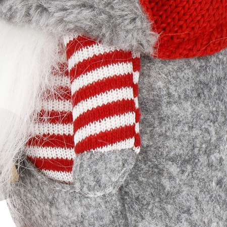 Skrzat 20 cm ozdoba świąteczna, stojący krasnal świąteczny, gnom