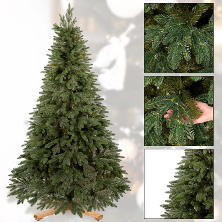 Choinka sztuczna Premium Royal Trees 210 cm sosna PE z stojakiem, drzewko