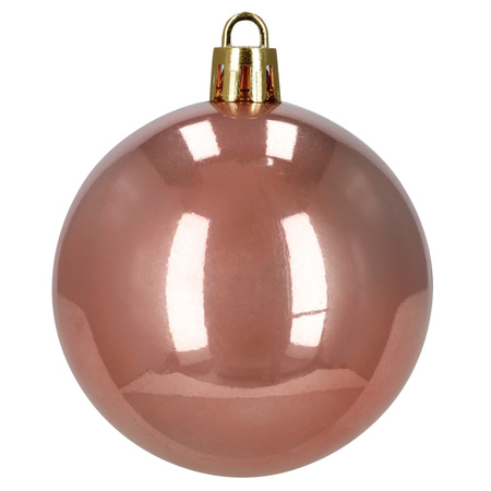 Bombki choinkowe, zestaw 24 szt. dekoracji do stroika 6,5 cm nietłukące