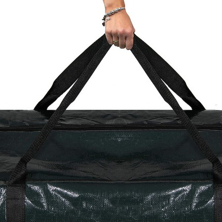 Pokrowiec na choinkę 165 cm torba, worek do przechowywania choinek ciemna zieleń