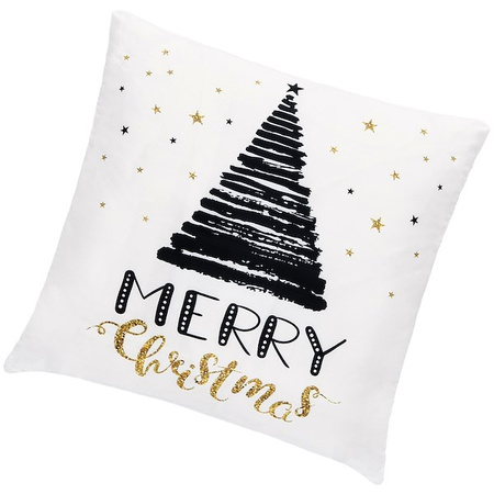 Poszewka dekoracyjna 40x40cm na poduszkę, jasiek z choinką