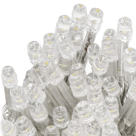 Kurtyna świetlna 200 led girlanda, lampki sople biały ciepły