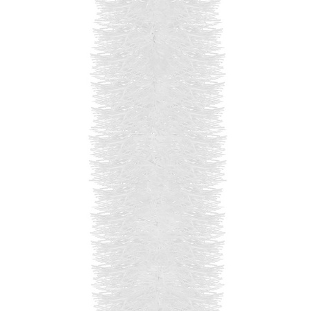 Łańcuch na choinkę 6m biały, girlanda choinkowa, średnica 7cm