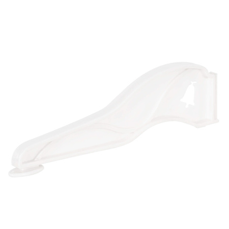 Choinka sztuczna jodła ze stojakiem 220 cm drzewko świąteczne, nowoczesna biała