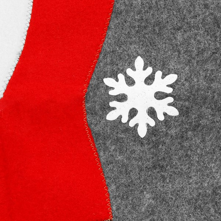 Komplet świąteczny 2 częściowy dywanik łazienkowy i pokrycie na deskę sedesową Mikołaj