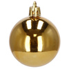 Bombki choinkowe 72 szt. ozdoby świąteczne złoty