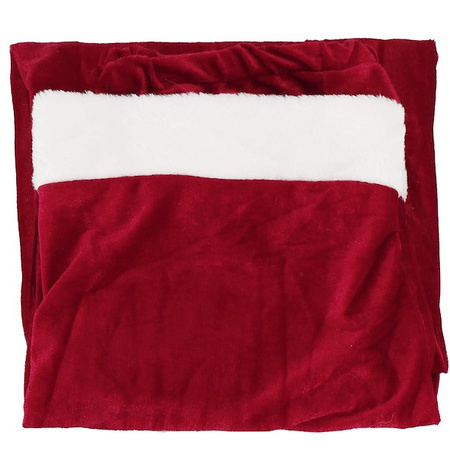 Strój św. Mikołaja 12 elementów, kostium przebranie czerwone