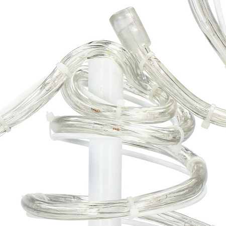 Choinka na zewnątrz 192 Led zielony 8m wąż świetlny IP44