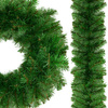 Girlanda świąteczna 270 cm łańcuch choinkowy, zielony