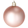 Bombki choinkowe 101 szt. ozdoby świąteczne rose gold
