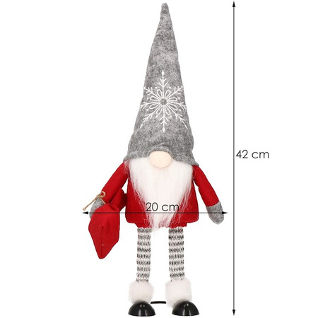 Ozdoba świąteczna skrzat krasnal